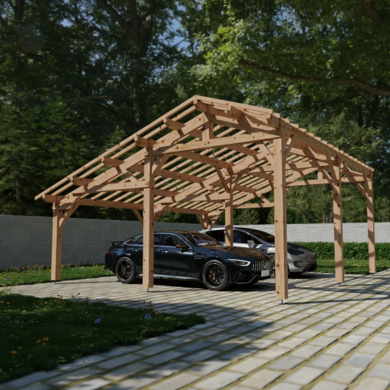 Abris De Jardin Bois Grand Volume - Douglas 2 Abris De Jardin Bois Grand Volume - Douglas – Image 2