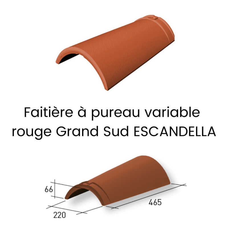 Accessoires Tuile Grand Sud - La Escandella 1 Accessoires Tuile Grand Sud - La Escandella
