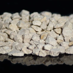 Agrégats Décoratifs - Graviers Concassés - Calcaire Dur Ambre