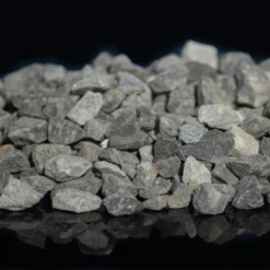 Agrégats Décoratifs Concassés Basalte Gris Anthracite