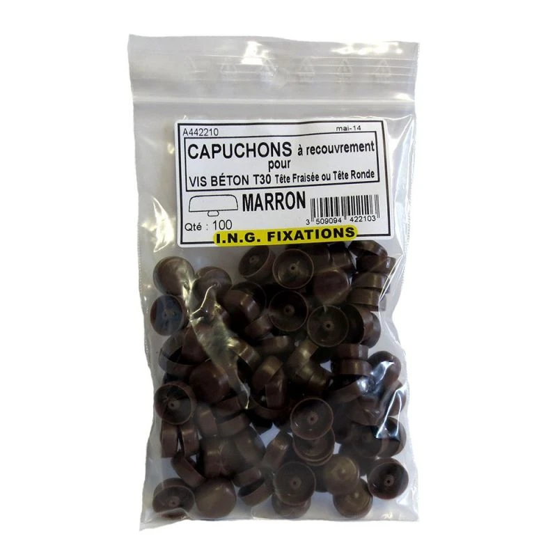Capuchon à Recouvrement Pour Vis Béton 2 Capuchon à Recouvrement Pour Vis Béton – Image 2