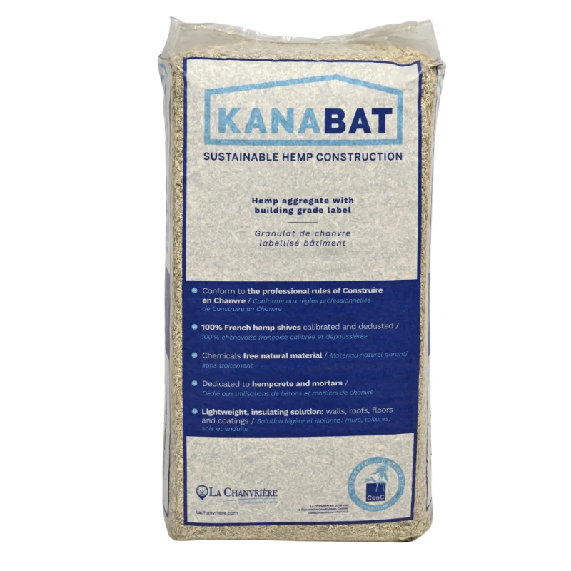Kanabat: Isolation Chanvre - Granulats De Chènevotte - Vrac - 200 L 1 Kanabat: Isolation Chanvre - Granulats De Chènevotte - Vrac - 200 L