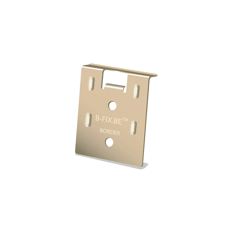 Clip B-fix Bordure Pour Attacher Début Et Fin De Lame De Terrasse 1 Clip B-fix Bordure Pour Attacher Début Et Fin De Lame De Terrasse