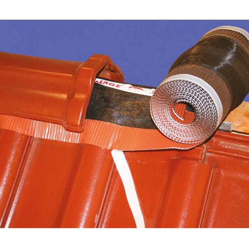 Closoir De Faîtage Souple Ventilé Ventitec Ocre 2 Closoir De Faîtage Souple Ventilé Ventitec Ocre – Image 2