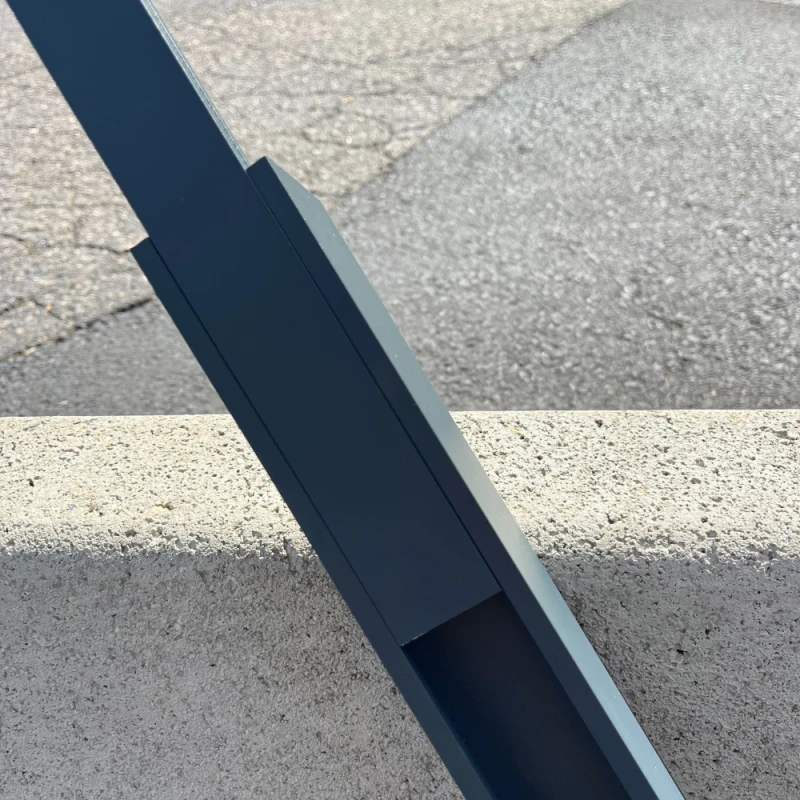 Entretoise Verticale Pour Poteau De Clôture En Lames Bois - 1800 Mm De Hauteur 2 Entretoise Verticale Pour Poteau De Clôture En Lames Bois - 1800 Mm De Hauteur – Image 2