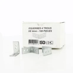 Équerres 4 Trous 35 X 35 X 18 Isotech