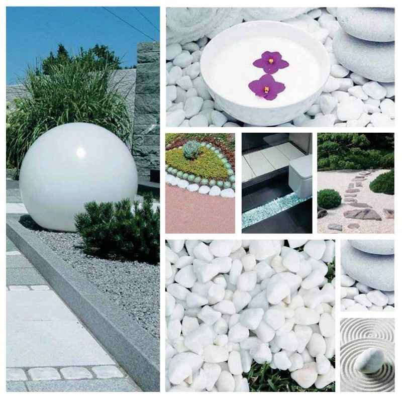 Galet Blanc Dolomie Extra Blanc 20/40 Mm Par 20 Kg 2 Galet Blanc Dolomie Extra Blanc 20/40 Mm Par 20 Kg – Image 2