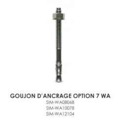 Goujon D'ancrage Option 7 WA Simpson