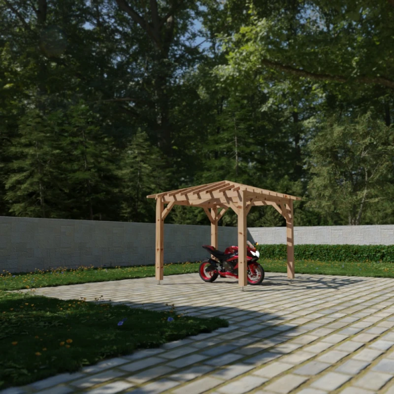 Abris De Jardin Bois En Douglas 4 Pans 2 Abris De Jardin Bois En Douglas 4 Pans – Image 2