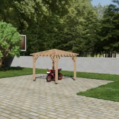 Abris De Jardin Bois En Douglas 4 Pans