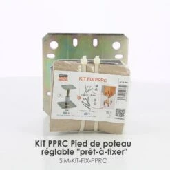 Simpson KIT FIX PPRC Pied De Poteau Réglable Après La Pose - "prêt-à-fixer" 6 Simpson KIT FIX PPRC Pied De Poteau Réglable Après La Pose - "prêt-à-fixer" -Simpsoner Boutique kit fix pprc pied de poteau reglable pret a fixer simpson 1