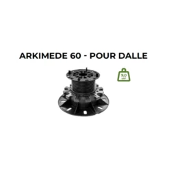 Plot Pour Dalle Arkimede - Plot Terrasse Réglable - Différents Ø -Simpsoner Boutique plot dalle arkimede plot terrasse reglable differents o 2