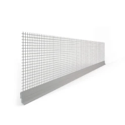 Profilé De Repère D'épaisseur Avec Trame Pour Profilé De Départ - PVC - 2.5 M