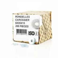 Rondelles Carrossier 6 X 20 X 15 Isotech