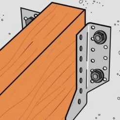 Sabot à Ailes Extérieures SAE - Sabot Galvanisé - Simpson -Simpsoner Boutique sabot a ailes exterieures sae simpson 1