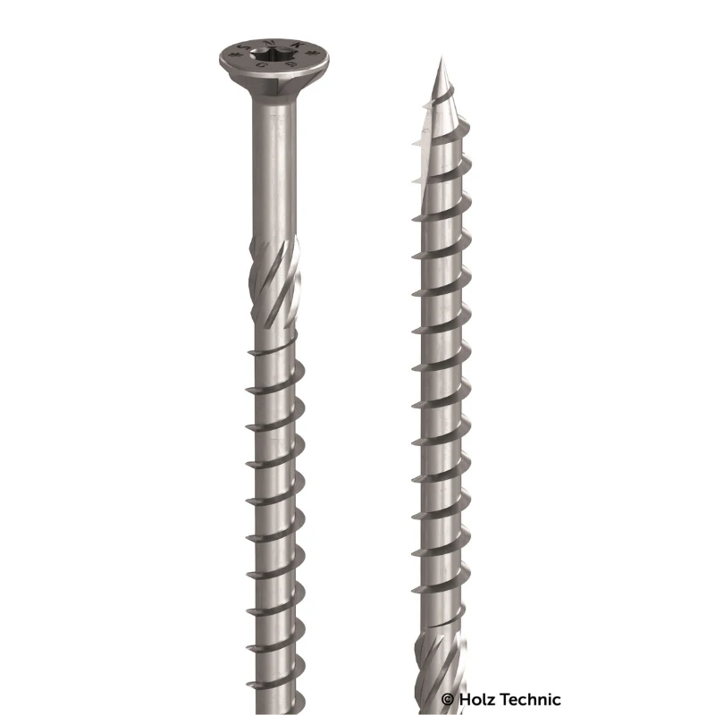 Vis à Bois SNK - Tête Fraisée - Acier Galvanisé- Ø 5 Et 6 1 Vis à Bois SNK - Tête Fraisée - Acier Galvanisé- Ø 5 Et 6