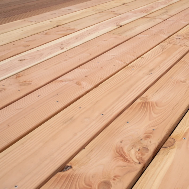 Terrasse Bois - Mélèze De Pays - Naturel - Finition Lisse - Choix A 1 Terrasse Bois - Mélèze De Pays - Naturel - Finition Lisse - Choix A