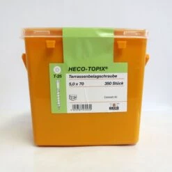 Vis Terrasse - HECO-TOPIX-plus A2 - ø5 - Tête Fraisée -Simpsoner Boutique vis terrasse heco t25 2